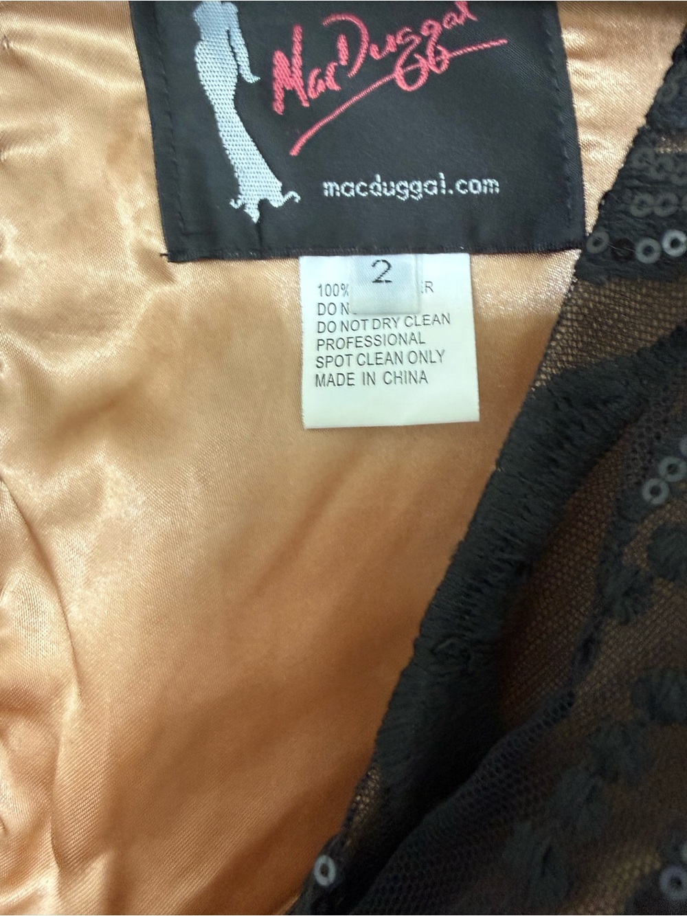 Mac Duggal 67529 NWT Sequin
Embellished a-line
Cocktail Dress $598 size 2 - Picture 9 of 9